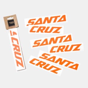 Santa Cruz（サンタクルズ） Custom Downtube Decal Orange