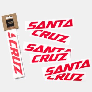 Santa Cruz（サンタクルズ） Custom Downtube Decal Red