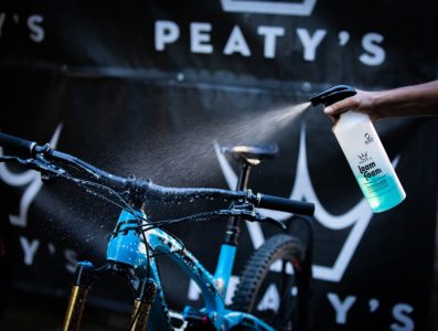 Cleaning products by Peatys on hand at MTB Beds_1000