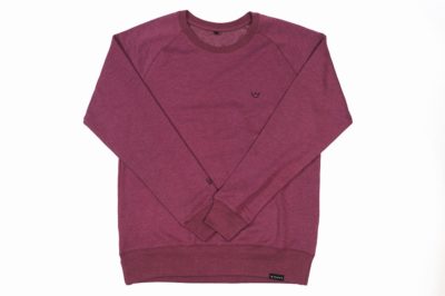 Pub Wear Crew Jumper PLUM