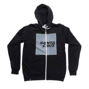 Santa Cruz（サンタクルズ） Squared Zip Hoody Black