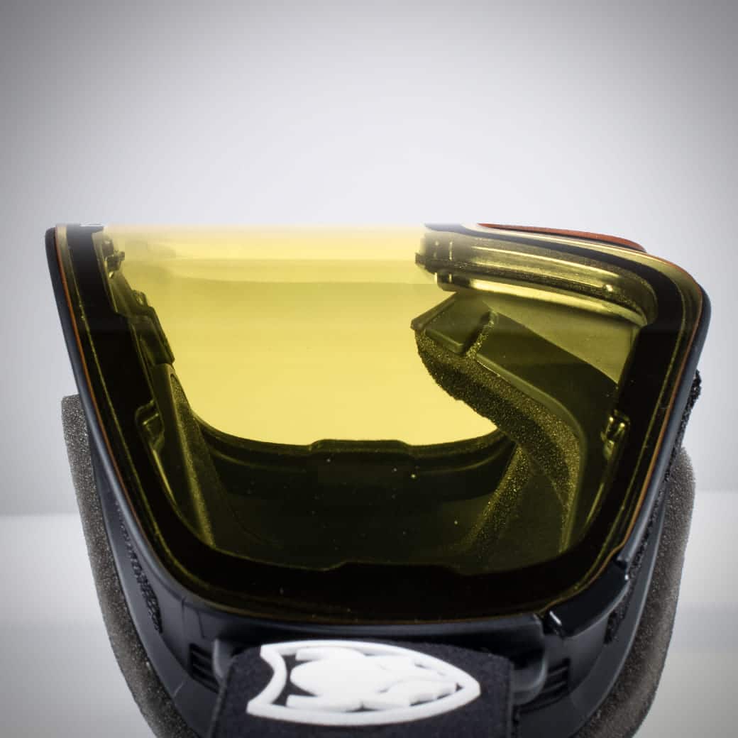 Goggle Four - TSGのゴーグルの円型レンズ上面黄色
