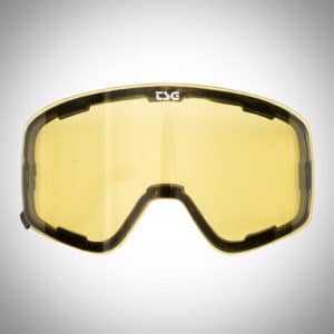 Goggle Four - TSGのゴーグルの円型レンズ 交換用レンズ正面黄色
