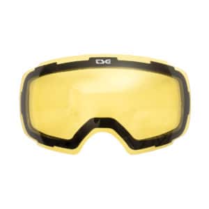 Goggle Two - TSGのゴーグルの球体レンズ交換用レンズ正面黄色透明