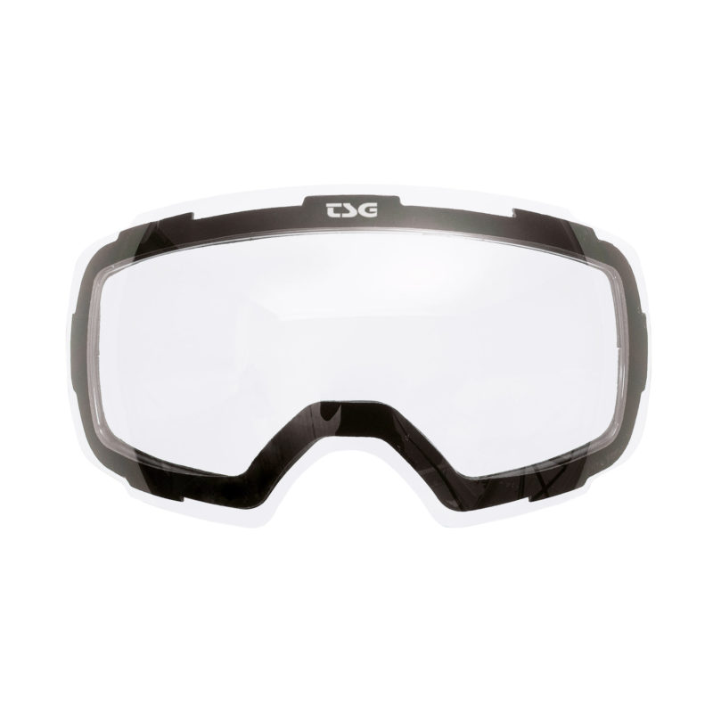 Goggle Two - TSGのゴーグルの球体レンズ交換用レンズ正面クリア透明