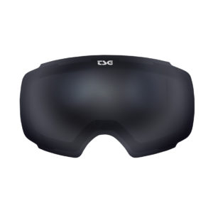 Goggle Two - TSGのゴーグルの球体レンズ交換用レンズ正面黒