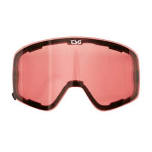 Goggle Four - TSGのゴーグルの円型レンズ 交換用レンズ正面ピンク透明