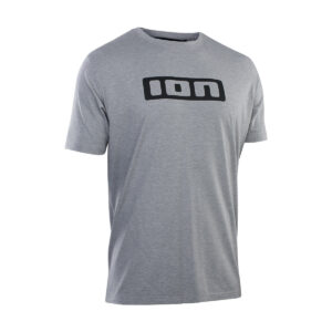 47222-5000+ION-Bike Tee Logo SS DR men+03+156 grey melange+front